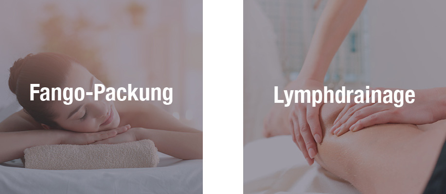 Fango-Packung / Lymphdrainage